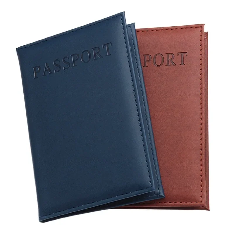 Leather Passport Cover - 1 PC PU หนัง Possport สําหรับ