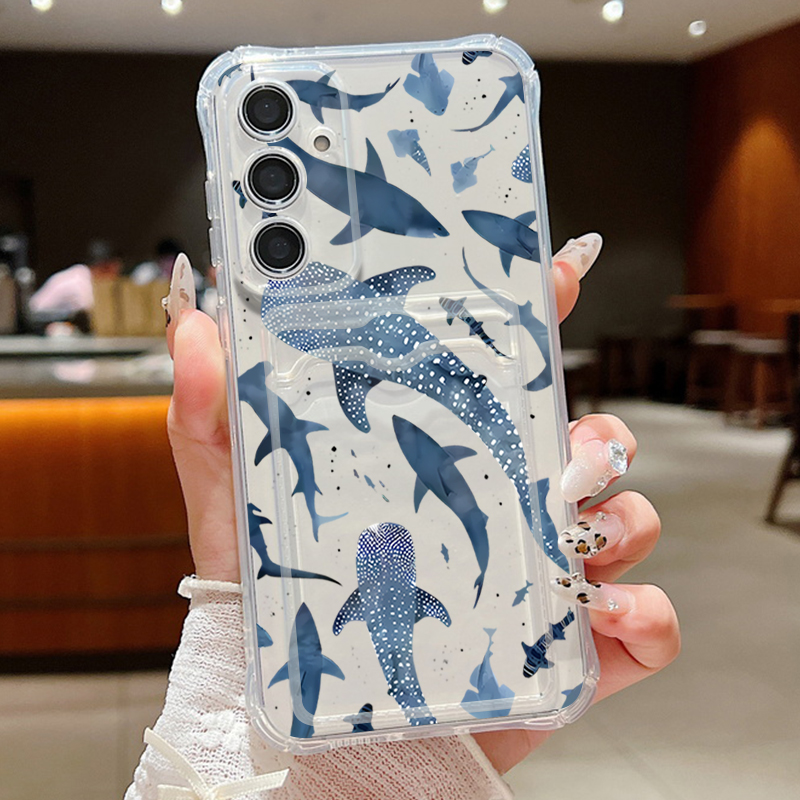 Samsung Galaxy A55 - Ocean Shark WhaleสําหรับSamsung Galaxy A56 A16