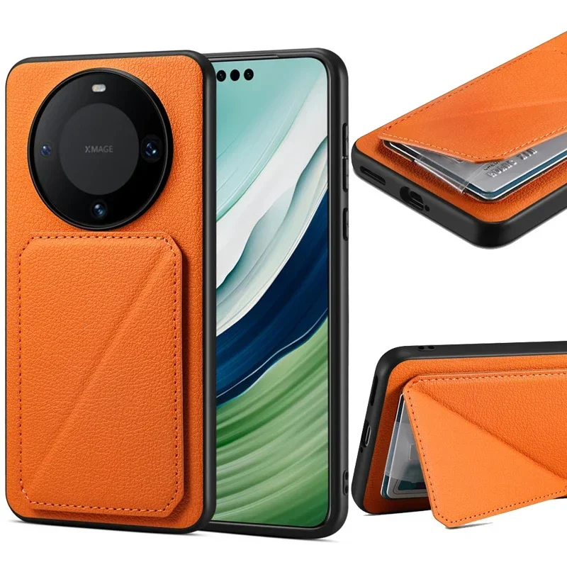 Huawei Mate 60 - Eucagr เคสหนังมีกระเป๋าเงินแบบแม่เหล็กสำหรับ Huawei Mate 60 50
