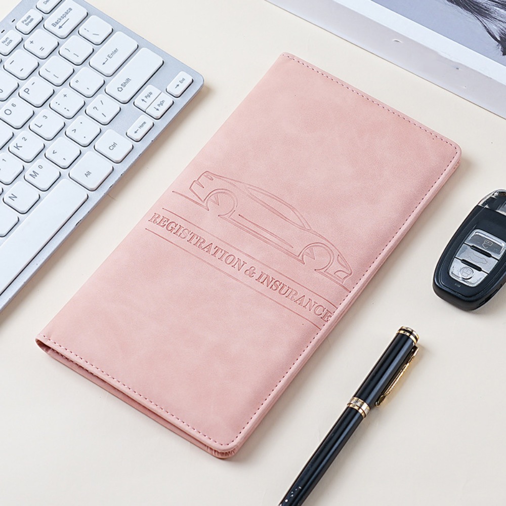 กระเป๋าใส่บัตรหนัง PU กระเป๋าใ - Leather Passport Cover บทวิจารณ์และราคา