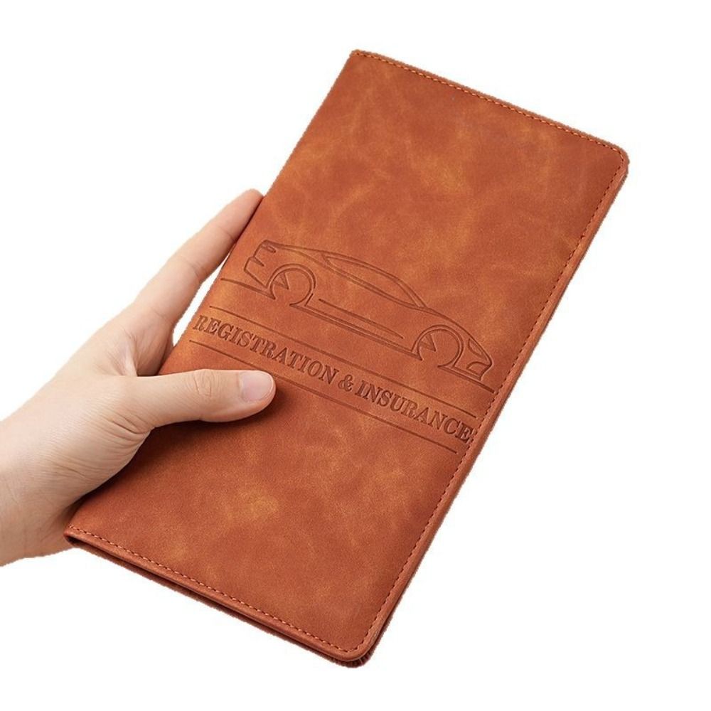 กระเป๋าใส่บัตรหนัง PU กระเป๋าใ - Leather Passport Cover บทวิจารณ์และราคา