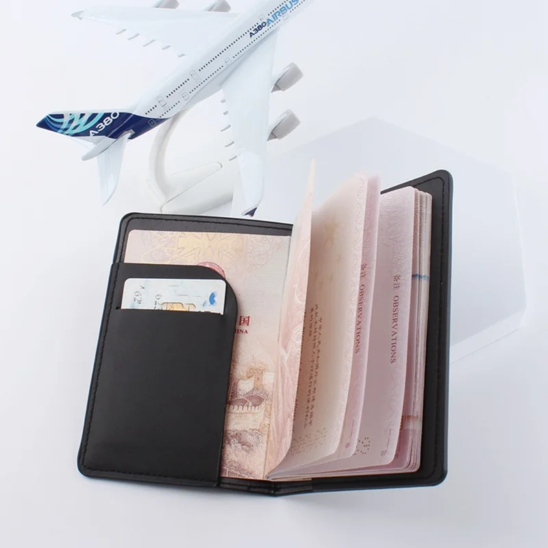 แฟชั่นผู้ถือหนังสือเดินทางกระเ - Leather Passport Cover บทวิจารณ์และราคา