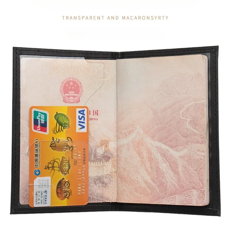 1 PC PU หนัง Possport สําหรับ  - Leather Passport Cover บทวิจารณ์และราคา