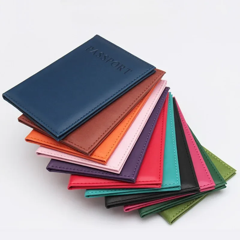 1 PC PU หนัง Possport สําหรับ  - Leather Passport Cover บทวิจารณ์และราคา