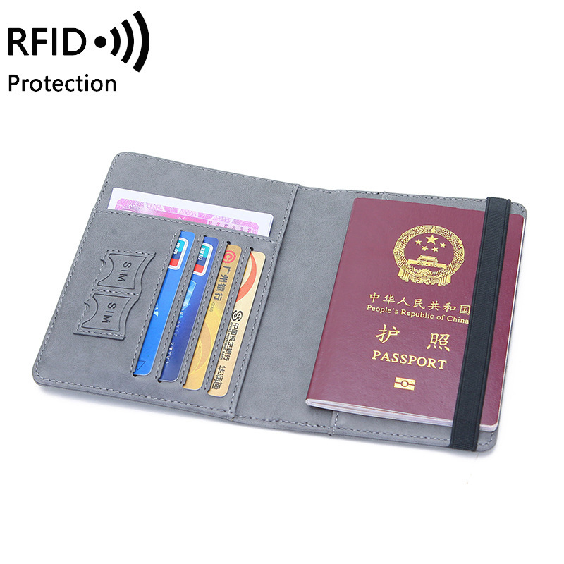 ที่ใส่หนังสือเดินทางหนัง PU un - Leather Passport Cover บทวิจารณ์และราคา