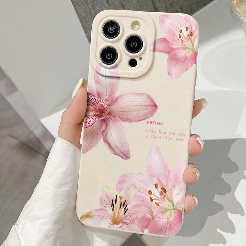 เคสซิลิโคนลายดอกไม้สีน้ำเงินสำ - Samsung Galaxy A55 บทวิจารณ์และราคา