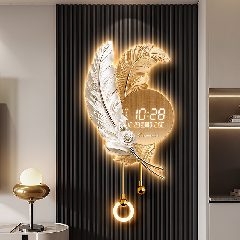 สไตล์จีนมินิมอลลิสต์นาฬิกาแขวน - Luxury Lifestyle Design บทวิจารณ์และราคา