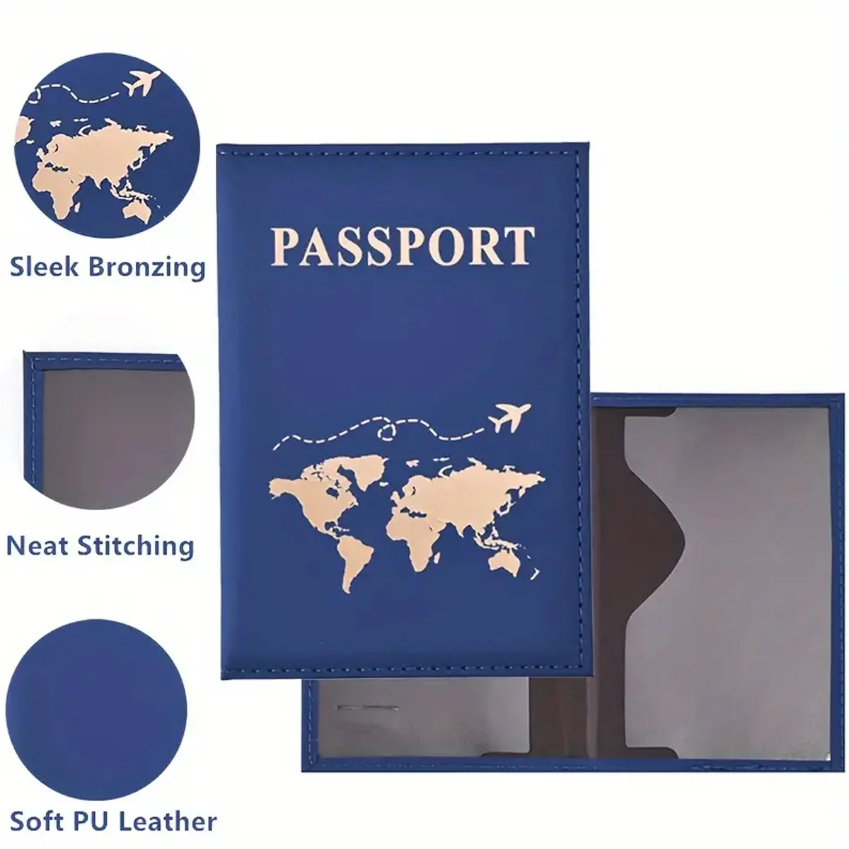 แฟชั่นหนังสือเดินทางป้องกัน Wo - Leather Passport Cover บทวิจารณ์และราคา
