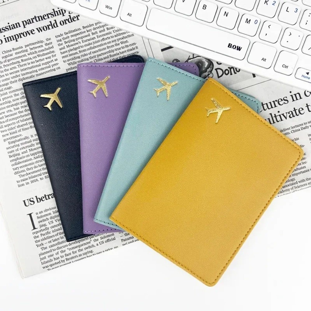 ซองใส่หนังสือเดินทางหนัง PU น้ - Leather Passport Cover บทวิจารณ์และราคา