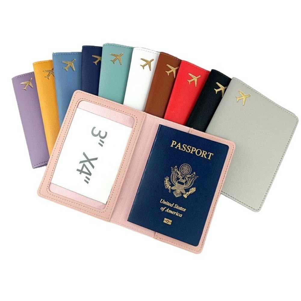 ซองใส่หนังสือเดินทางหนัง PU น้ - Leather Passport Cover บทวิจารณ์และราคา