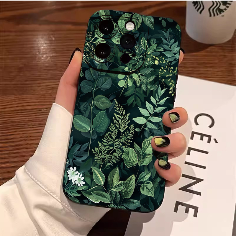 เคสโทรศัพท์ลายใบปาล์มและดอกไม้ - Samsung Galaxy A55 บทวิจารณ์และราคา