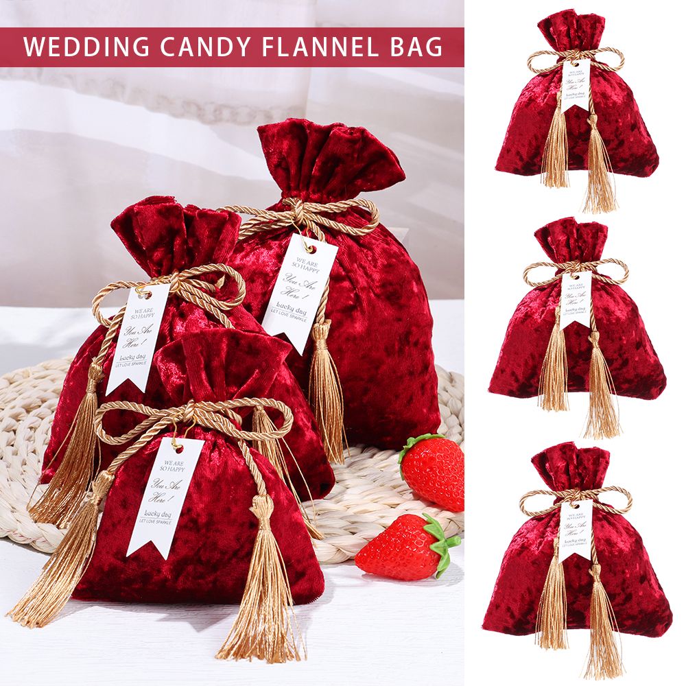 ผ้ากำมะหยี่ Drawstring พู่กำมะ - Velvet Jewelry Box บทวิจารณ์และราคา