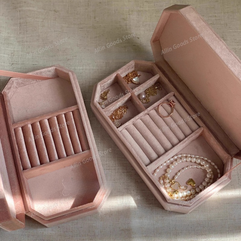 กล่องใส่เครื่องประดับกำมะหยี่ส - Velvet Jewelry Box บทวิจารณ์และราคา
