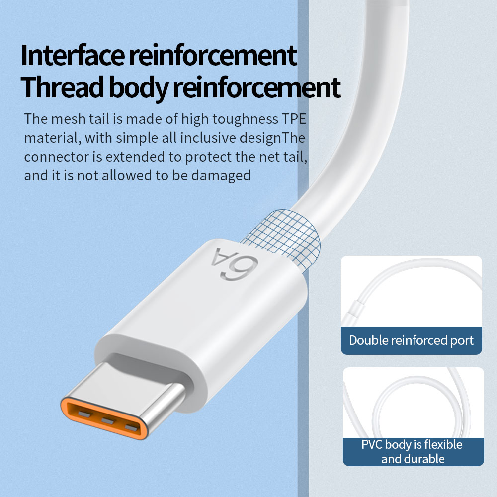 66W 6A USB A ถึงประเภท C สายชา - Huawei Mate 60 บทวิจารณ์และราคา