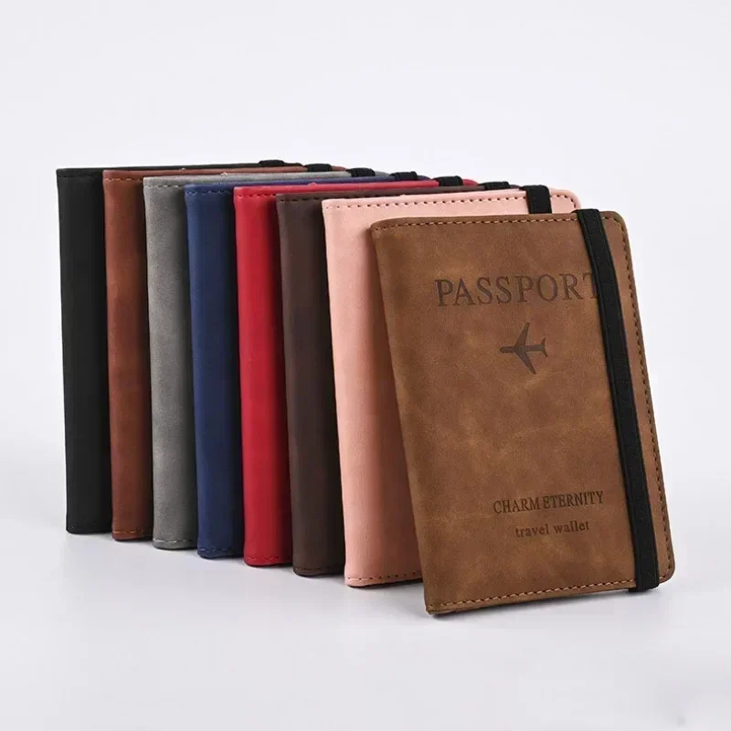 ผู้หญิงผู้ชายกระเป๋าเดินทางผู้ - Leather Passport Cover บทวิจารณ์และราคา