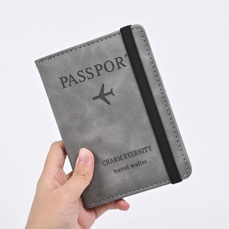 ผู้ชาย PU หนังกระเป๋าสตางค์หนั - Leather Passport Cover บทวิจารณ์และราคา