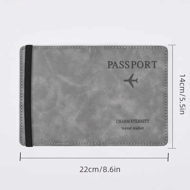 ผู้ชาย PU หนังกระเป๋าสตางค์หนั - Leather Passport Cover บทวิจารณ์และราคา