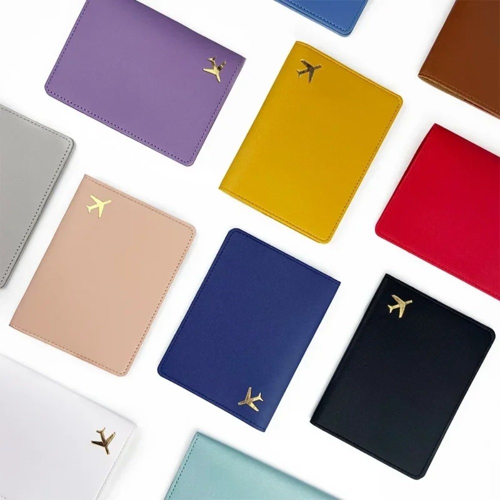 ซองใส่หนังสือเดินทางหนัง PU กั - Leather Passport Cover บทวิจารณ์และราคา