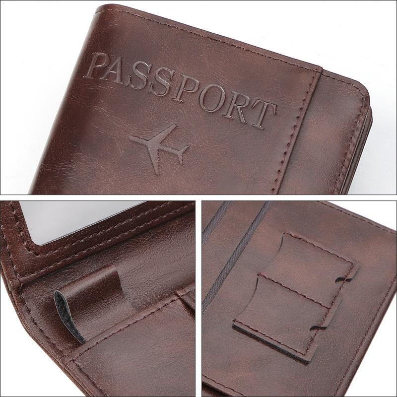 กระเป๋าใส่หนังสือเดินทางน้ำหนั - Leather Passport Cover บทวิจารณ์และราคา